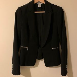 Black Peplum Blazer
